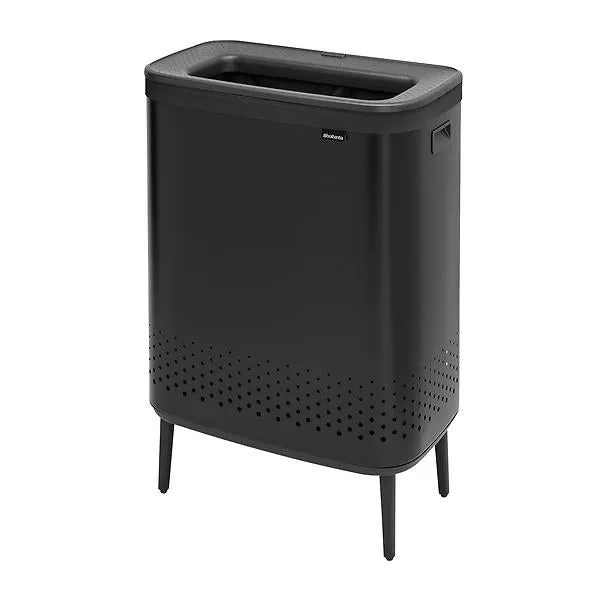 Brabantia Bo Laundry Hamper Hi Matte Black