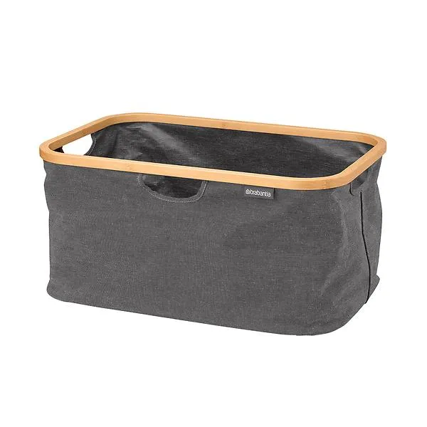 Brabantia Foldable Laundry Basket Pepper Grey