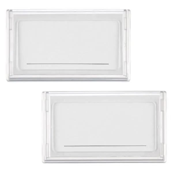 like-it Bricks Label Holder Translucent Pkg/2