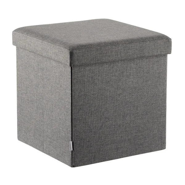 Poppin Box Seat Charcoal
