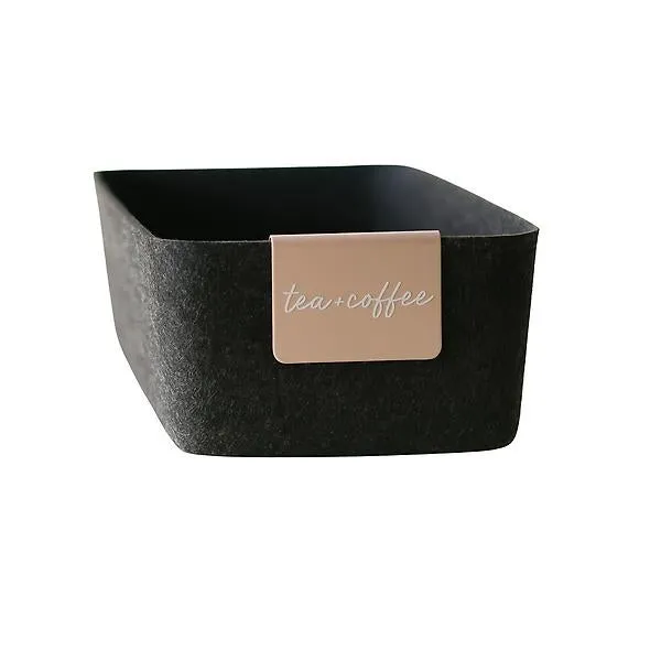SortJoy Label Clips Stone (oatmeal) Set of 6