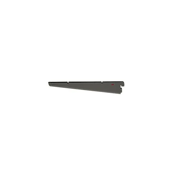 10-1/2" Elfa Classic Bracket for 12" Melamine Shelf Graphite