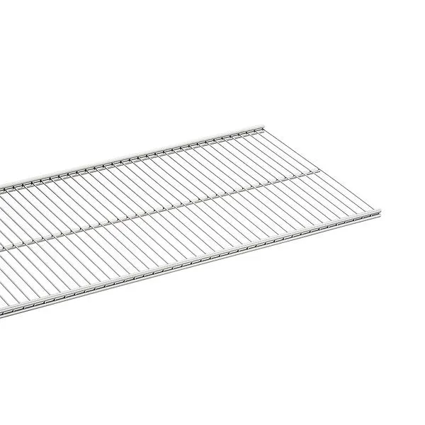 12" x 2' Elfa Ventilated Shelf Platinum