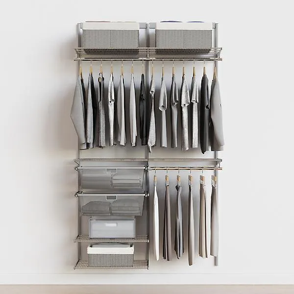 4' Reach In Closet Platinum