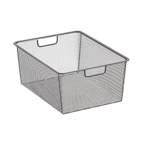 Elfa 14" Narrow Cabinet-Depth 2-Runner Graphite