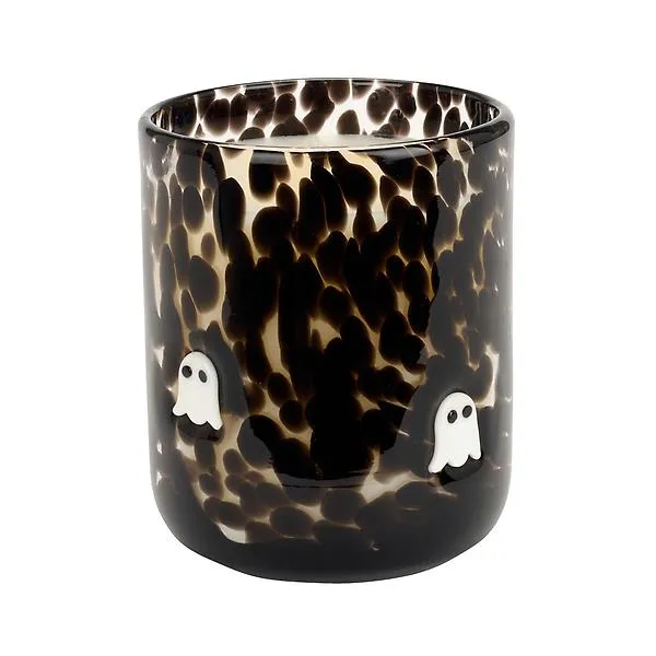 12OZ Candle Jar Tortoise Ghost Black