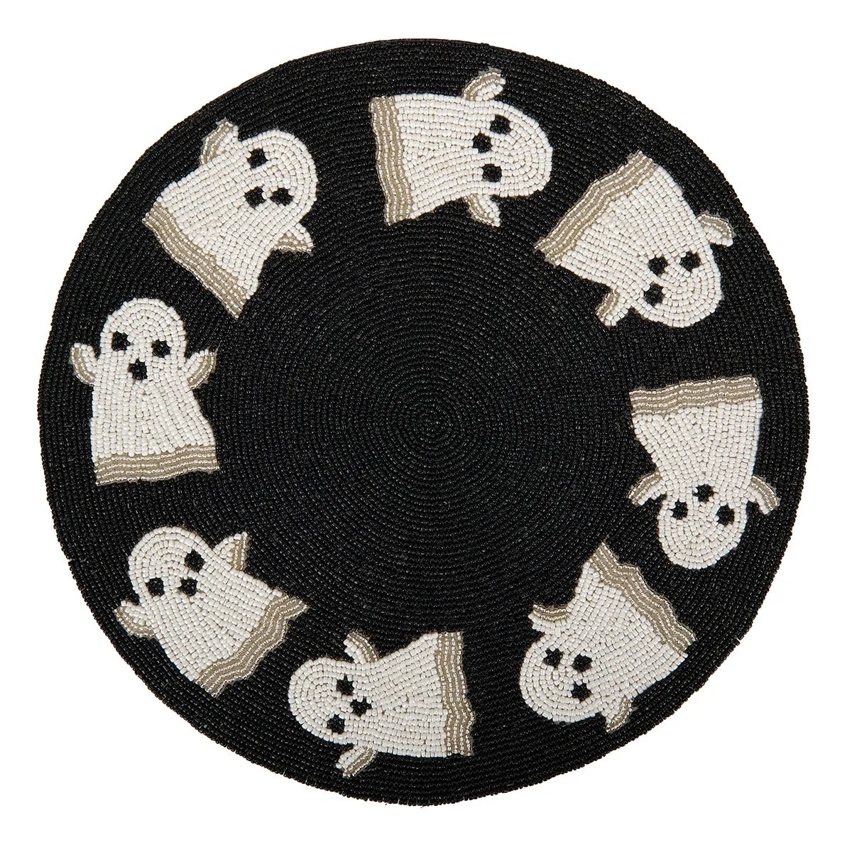 Beaded Ghosts Round Placemat