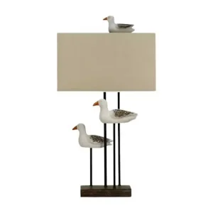 Floating Seagulls Table Lamp