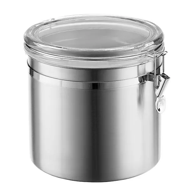 150 oz. Round Canister Stainless Steel