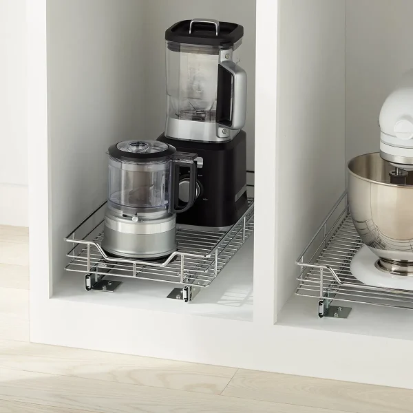 17" Commercial Roll-Out Drawer Chrome