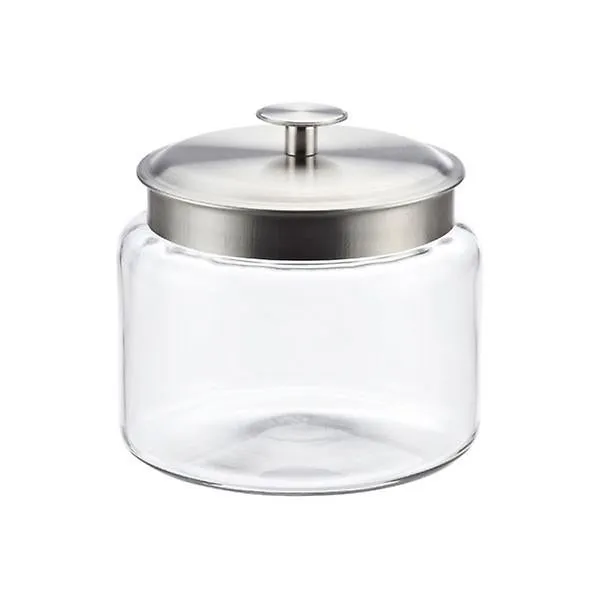 anchor 2 qt. Montana Glass Canister Aluminum Lid