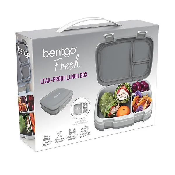 BentGo Fresh Lunch Box Gray