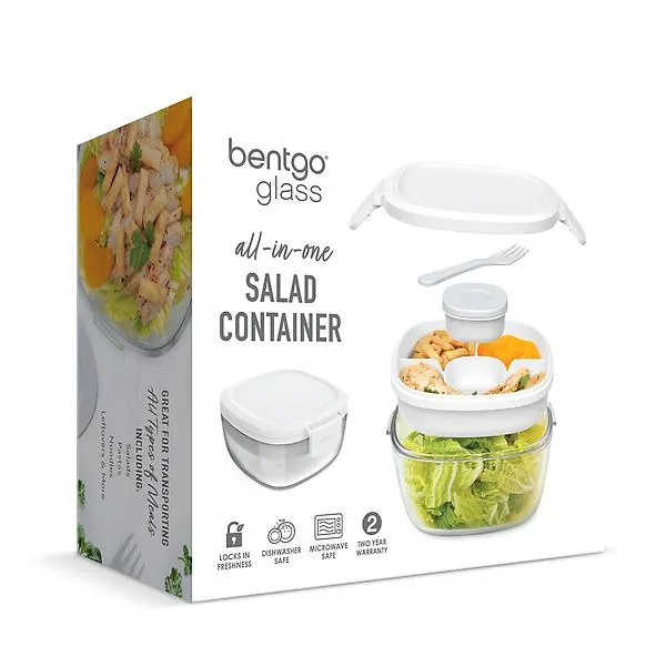 BentGo Glass All-in-One Container White