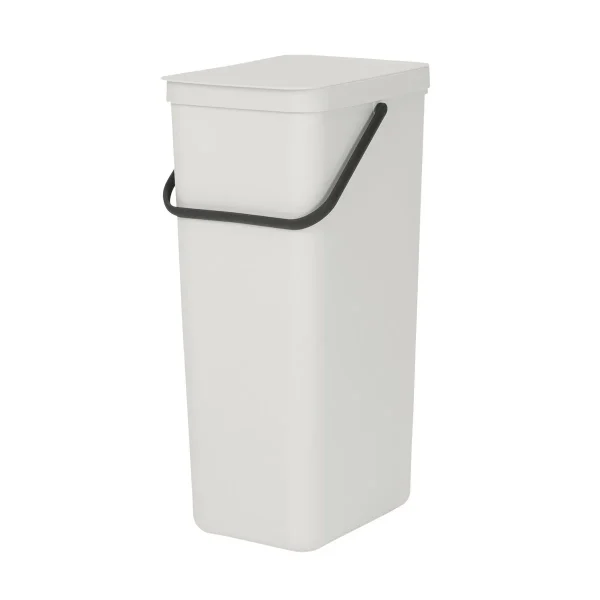 Brabantia Sort & Go' Bin, Plastic Light Gray