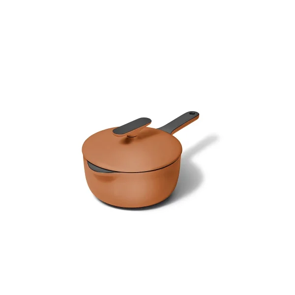 Caraway Home 1.8qt Mini Sauce w/Lid Rust
