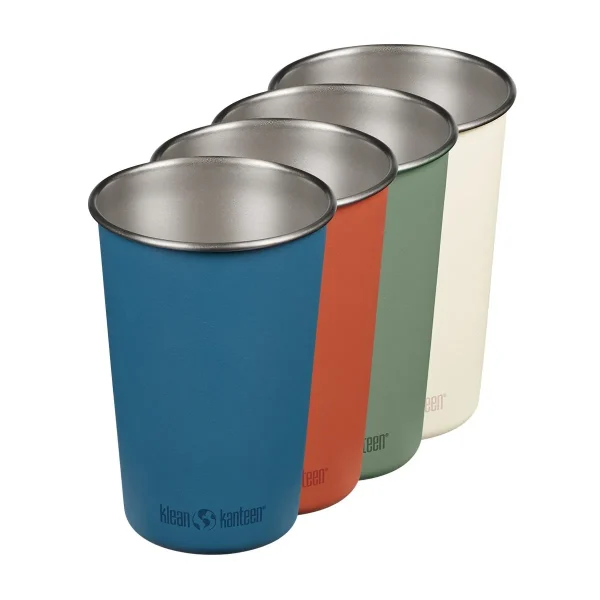 Klean Kanteen 16 oz Steel Pint Set Stellar Pkg/4