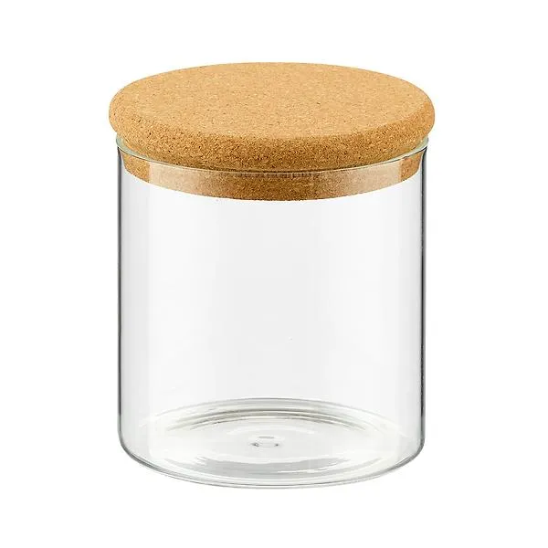 Mepal 18 oz. Glass Canister w/ Cork Lid