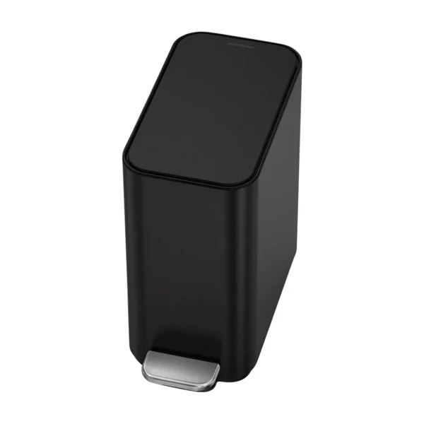 simplehuman 1.3 gal./5 ltr. Slim Step Can Black