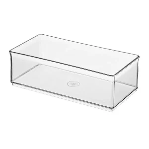 THE HOME EDIT Large Bin Organizer Clear