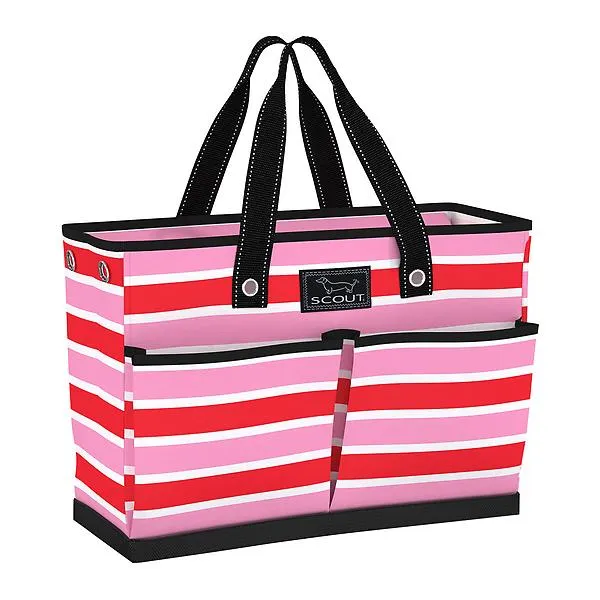 SCOUT Large The BJ Bag - Pocket Tote Candy Striper